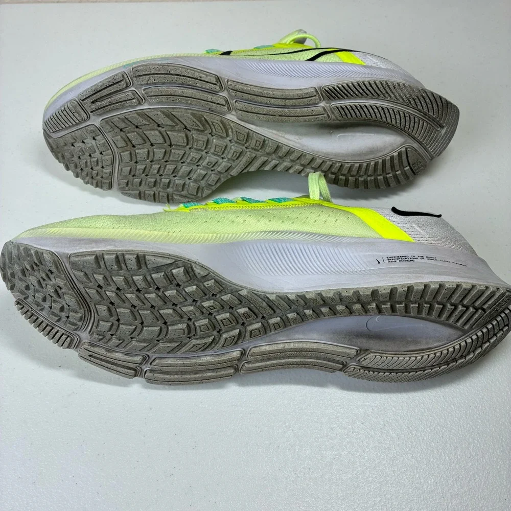 Nike Air Zoom‎ Pegasus 38 Womens Running Shoes Barely Volt Black Teal DJ5397-700